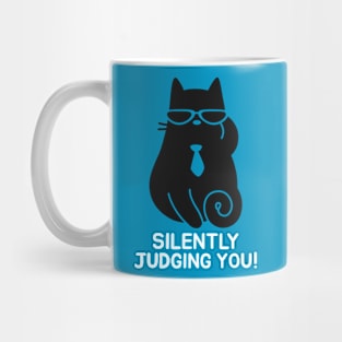 Silently judging you Mug